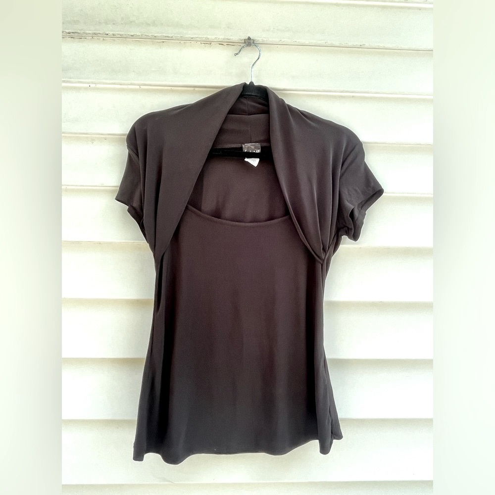 Fredericks of Hollywood pin up style black top